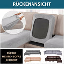 Homezie Sofakissenbezug | Weicher Plüschstoff, Elastische Passform & Rutschhemmend | Bezug für Sofakissen, Sitzpolster und Loungemöbel