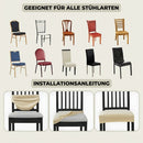 Homezie Stuhlhussen | Wasserdicht und elastisch