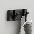 Homezie Wandhakenleiste | Klappbare Haken, 2–6 Haken, platzsparendes Design | Für Flur, Bad und Schlafzimmer