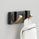 Homezie Wandhakenleiste | Klappbare Haken, 2–6 Haken, platzsparendes Design | Für Flur, Bad und Schlafzimmer