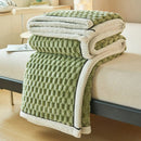 Homezie Kuscheldecke | Weiches Fleece mit strukturierter Oberfläche, 120–200 × 200–230 cm | Für Sofa, Bett und Reisen