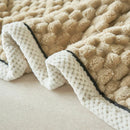 Homezie Kuscheldecke | Weiches Fleece mit strukturierter Oberfläche, 120–200 × 200–230 cm | Für Sofa, Bett und Reisen