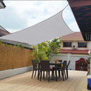 Homezie Sonnensegel | Wasserabweisend & UV-beständig | Für Garten, Terrasse und Balkon