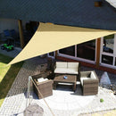Homezie Sonnensegel | Wasserabweisend & UV-beständig | Für Garten, Terrasse und Balkon