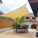 Homezie Sonnensegel | Wasserabweisend & UV-beständig | Für Garten, Terrasse und Balkon