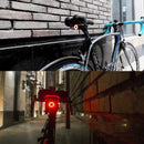 Homezie Fahrrad-Rücklicht | Bremslicht | Wiederaufladbar