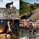 Homezie Fahrrad-Rücklicht | Bremslicht | Wiederaufladbar