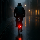 Homezie Fahrrad-Rücklicht | Bremslicht | Wiederaufladbar