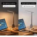 Homezie LED-Schreibtischlampe | Faltbares Design mit Dimmfunktion | Flexible Beleuchtung für Büro und Studium