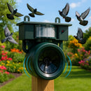 Homezie Vogelabwehrgerät | Solar | Bewegungssensor